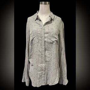 A New Day Women's Button Long Sleeve